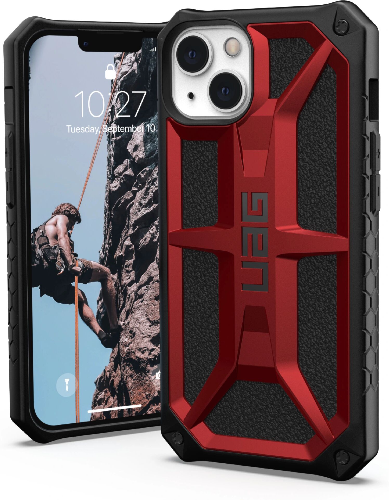 Urban Armor Gear Ochranný kryt pro iPhone 13 - UAG, Monarch Crimson