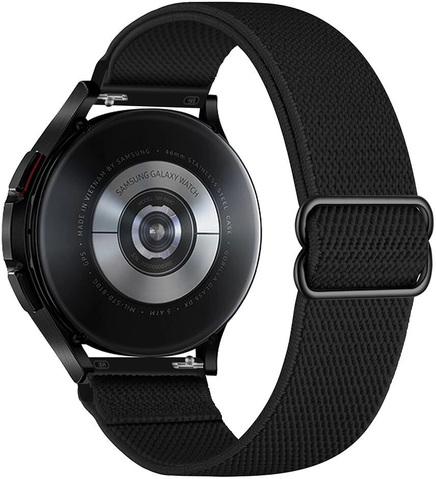 Tech-Protect Řemínek pro Samsung Galaxy Watch 40mm / 42mm / 44mm / 46mm - Tech-Protect, Mellow Black