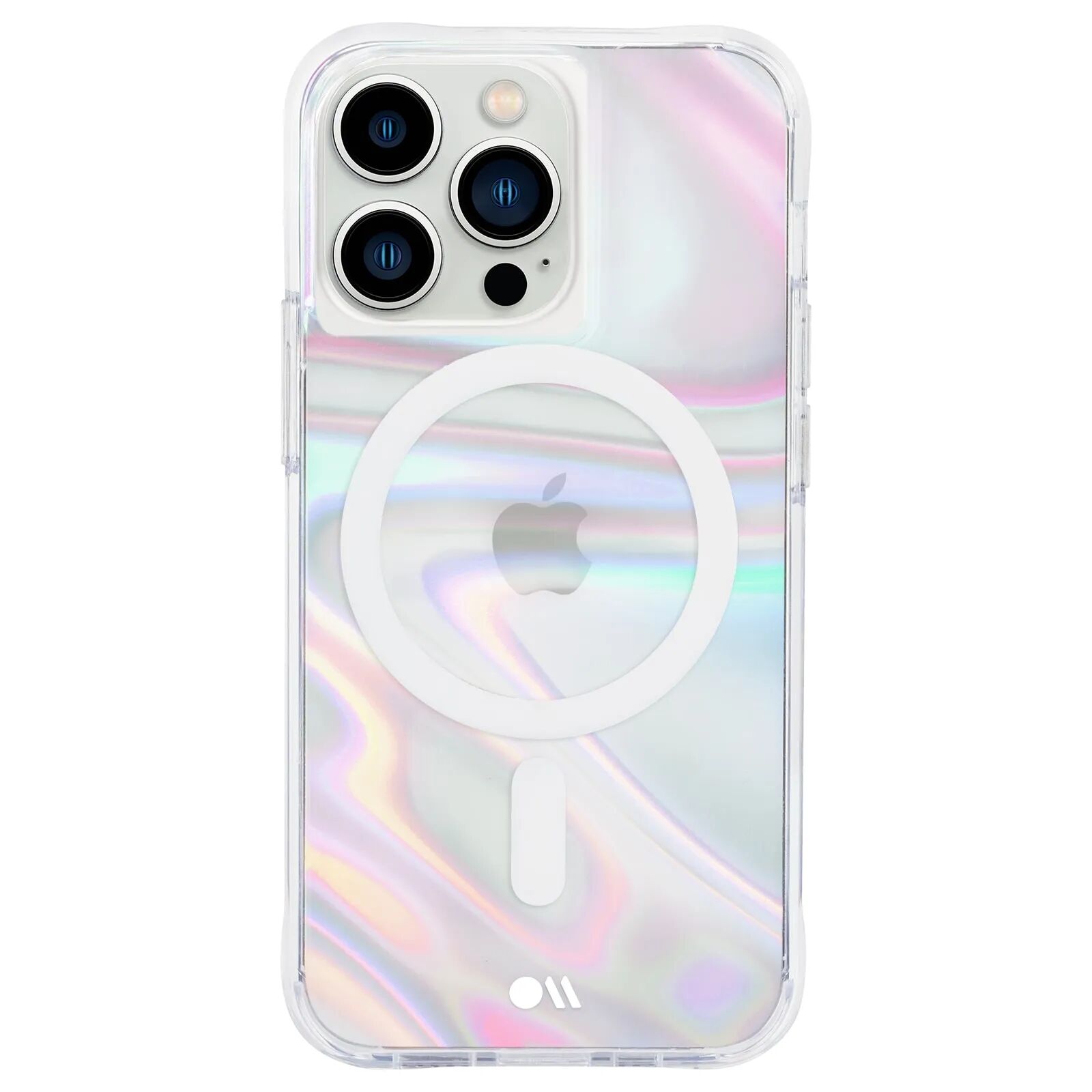 Case Mate Ochranný kryt pro iPhone 13 Pro - Case Mate, MagSafe Soap Bubble Iridescent