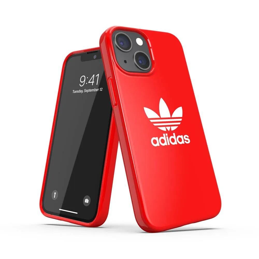 Adidas Ochranný kryt pro iPhone 13 mini - Adidas, Snap Case Trefoil Red