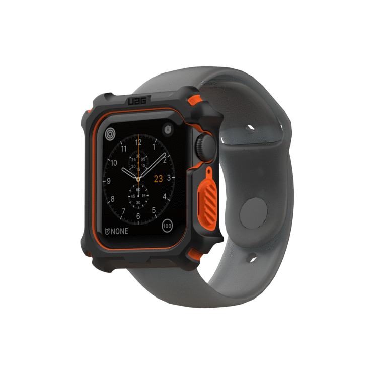 Urban Armor Gear Pouzdro / kryt pro Apple Watch 44mm - UAG, Watch Case Orange