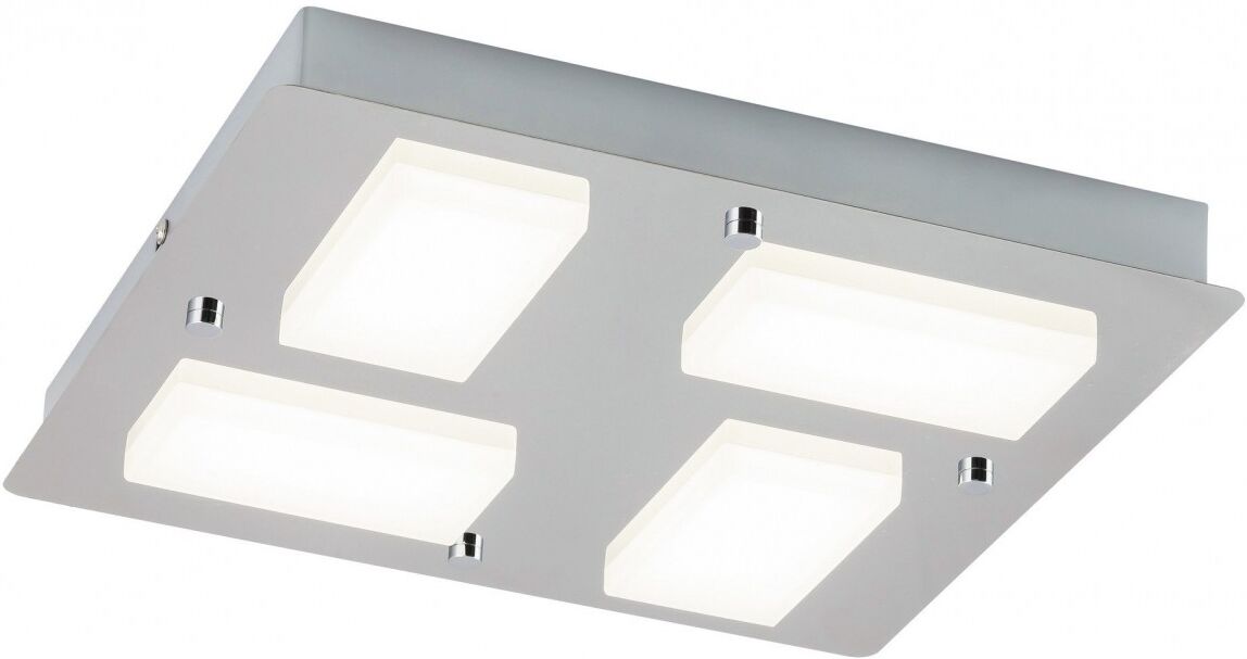 Rabalux v LED koupelnové stropní svítidlo Ruben 1x18W   1548lm   4000K   IP44 - chrom