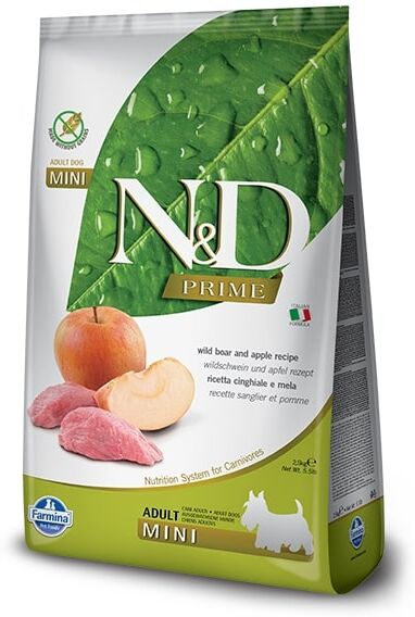 Natural&amp;Delicious N&amp;D dog PRIME ADULT MINI boar/apple - 2,5kg