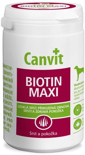 (bez zařazení) CANVIT  dog  BIOTIN MAXI ochucené nad 25kg - 500g