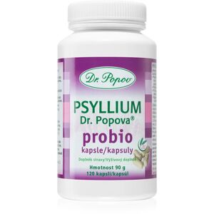 Dr. Popov Psyllium PROBIO doplněk stravy s probiotiky 120 cps