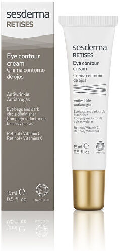 Sesderma Protivráskový oční krém redukující otoky a tmavé kruhy Retises (Eye Contour Cream) 15 ml - SLEVA - poškozená krabička