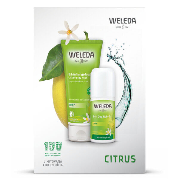 Weleda Dárková sada tělové péče 100Y Citrus