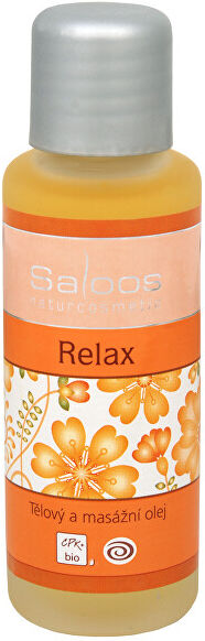 Saloos Bio tělový a masážní olej - Relax 500 ml