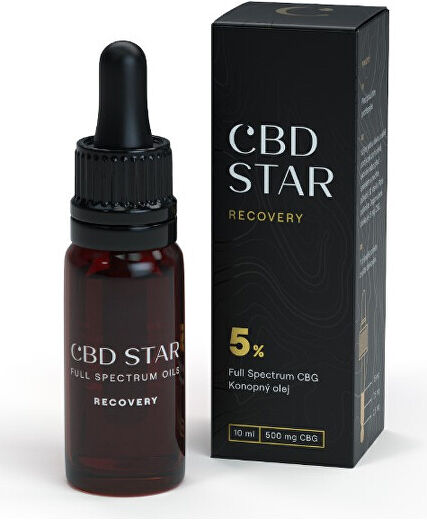 CBD STAR CBG "RECOVERY" OLEJ - 5% CBG