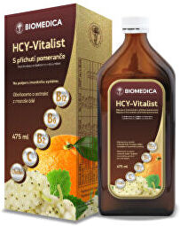 Biomedica HCY Vitalist s pomerančovou příchutí 500 ml