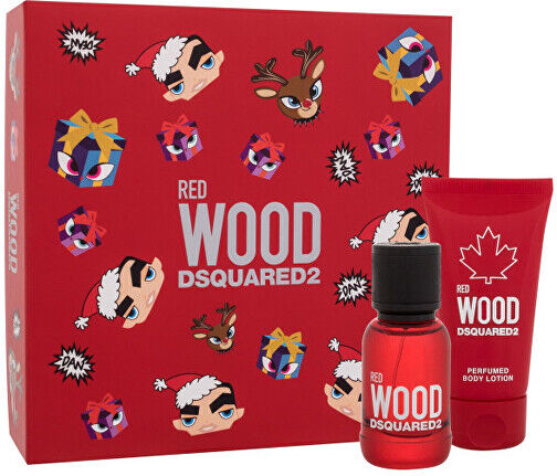 Dsquared² Red Wood - EDT 30 ml + tělové mléko 50 ml