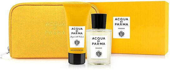 Acqua di Parma Colonia - EDC 100 ml + sprchový gel 75 ml + kosmetická taštička