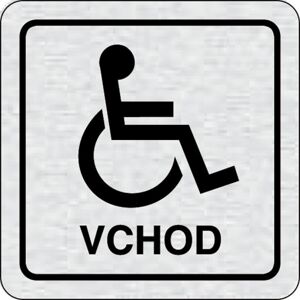 B2B Partner Cedulka na dveře - Vchod pro invalidy