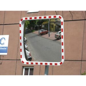 B2B Partner Dopravní zrcadlo obdélníkové, venkovní, 800 x 1000 mm