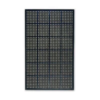 COBA Odolná průmyslová gumová rohož, 90 x 150 cm, bez spojů, černá COBA Odolná průmyslová gumová rohož, 90 x 150 cm, bez spojů, černá