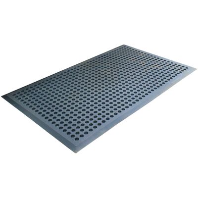 COBA Tuhá gumová rohož, protiúnavová pro práci ve stoje, pryž, 0,9 x 1,5 m, modrá COBA Tuhá gumová rohož, protiúnavová pro práci ve stoje, pryž, 0,9 x 1,5 m, modrá
