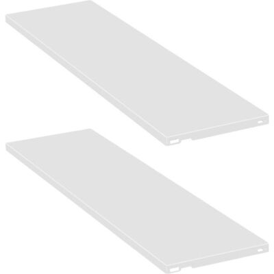 Kovová police pro ELEMENT SYSTEM, 800 x 250 mm, bílá, balení 2 ks Kovová police pro ELEMENT SYSTEM, 800 x 250 mm, bílá, balení 2 ks