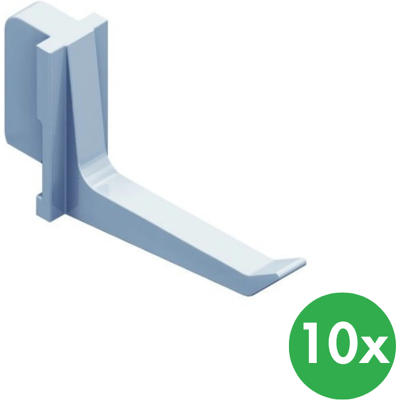 Plastový hák pro perforované panely ELEMENT SYSTEM, 10 ks Plastový hák pro perforované panely ELEMENT SYSTEM, 10 ks