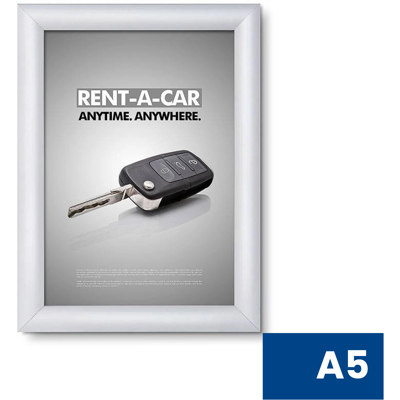 Rámeček na plakát A5 Jansen Display - Ostré rohy Rámeček na plakát A5 Jansen Display - Ostré rohy