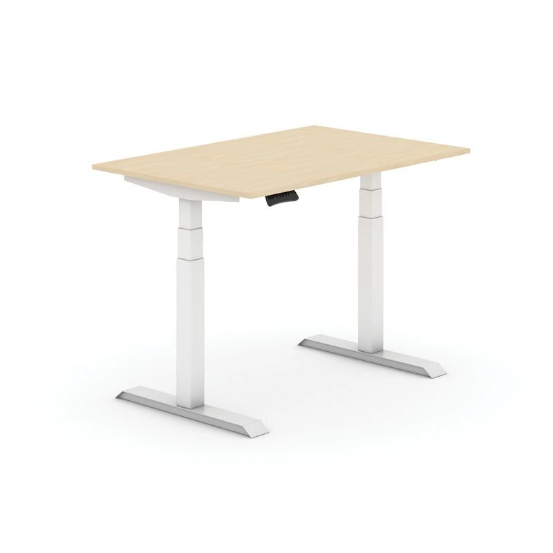 B2B Partner Výškově nastavitelný stůl, elektrický, 625-1275 mm, deska 1200x800 mm,