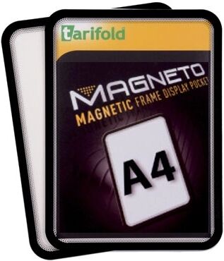 TARIFOLD Magnetická kapsa a4, 2ks, černá