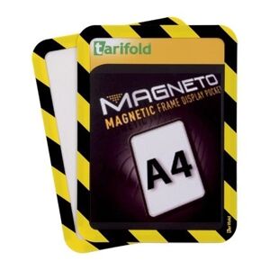 Tarifold Magnetická kapsa A4, 2ks, žluto-černá