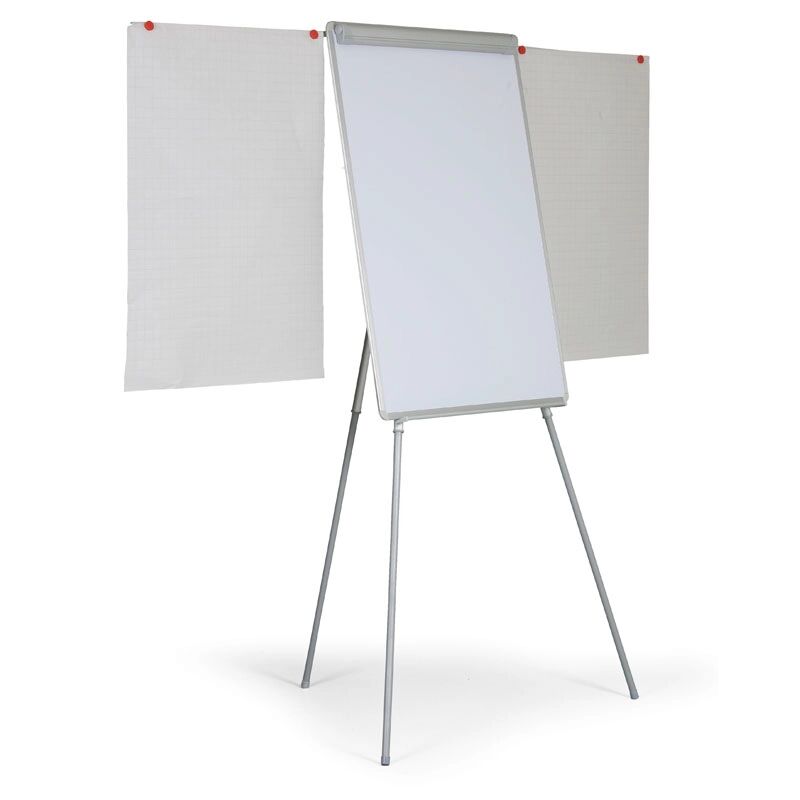 Bi-office flipchart tripod s výsuvnými rameny, magnetický