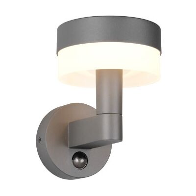 TRIO 230569142 MACKENZIE venkovní nástěnné svítidlo se senzorem SMD LED 8W/800lm 3000K IP54 antracitová TRIO 230569142 MACKENZIE venkovní nástěnné svítidlo se senzorem SMD LED 8W/800lm 3000K IP54 antracitová