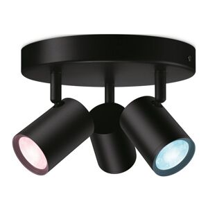 Philips Wiz Colors 8719514554535 IMAGEO stropní bodové svítidlo/spot 3xGU10 3x5W/345lm 2200-6500K+RGB černá