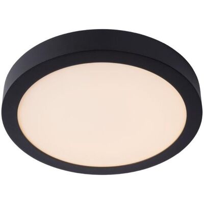 Lucide 28116/30/30 BRICE stropní stmívatelné koupelnové LED svítidlo 30W Ø30cm IP44 černá Lucide 28116/30/30 BRICE stropní stmívatelné koupelnové LED svítidlo 30W Ø30cm IP44 černá