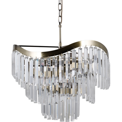 ITALUX PND-44544-8 Sabriga křišťálové závěsné svítidlo 8xE14 D480mm starožitná mosaz ITALUX PND-44544-8 Sabriga křišťálové závěsné svítidlo 8xE14 D480mm starožitná mosaz