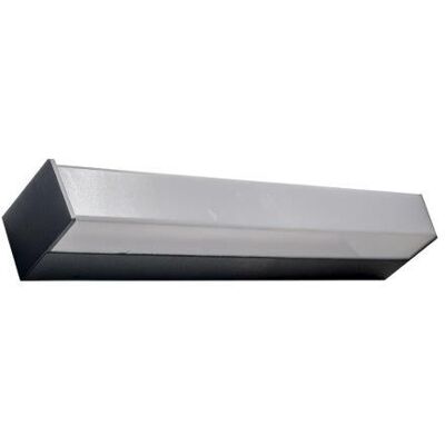 AZzardo AZ2614 DECOline PETER 60 3000 MATT BLACK nástěnné LED svítidlo 12W / 764lm IP44 matná černá AZzardo AZ2614 DECOline PETER 60 3000 MATT BLACK nástěnné LED svítidlo 12W / 764lm IP44 matná černá
