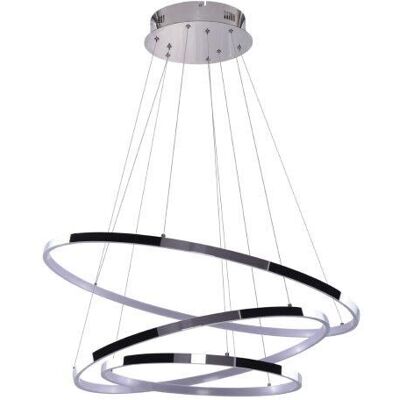 Stmívatelné závěsné LED svítidlo Azzardo Wheel chrom - 80W 4800lm Stmívatelné závěsné LED svítidlo Azzardo Wheel chrom - 80W 4800lm