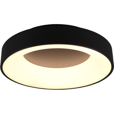 TRIO 671210132 GIRONA stropní svítidlo LED D450mm 27W/3100lm 3000K černá matná, switchdimmer TRIO 671210132 GIRONA stropní svítidlo LED D450mm 27W/3100lm 3000K černá matná, switchdimmer