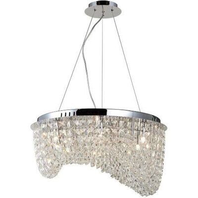 Azzardo AZ1284 Krystalová závěsná či stropní lampa - 6xG9 40W Azzardo AZ1284 Krystalová závěsná či stropní lampa - 6xG9 40W