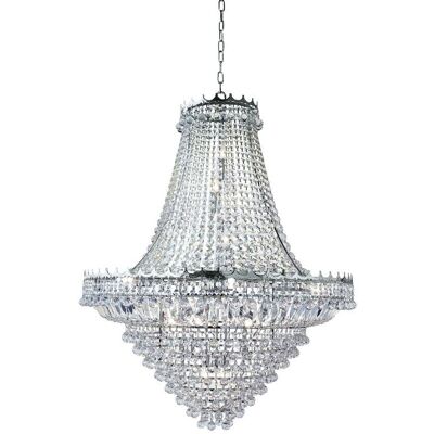Věšák Versailles 19 světel - Chromové provedení - E14 Věšák Versailles 19 světel - Chromové provedení - E14