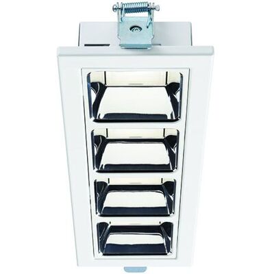 Sylvania 2021688 LED zapuštěné světlo - 962lm 3000K, Ocel, Bílá Sylvania 2021688 LED zapuštěné světlo - 962lm 3000K, Ocel, Bílá