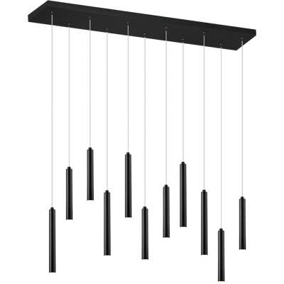 TRIO 321611132 TUBULAR závěsné svítidlo LED 11x2,5W/220lm 3000K matná černá, switchdimmer TRIO 321611132 TUBULAR závěsné svítidlo LED 11x2,5W/220lm 3000K matná černá, switchdimmer