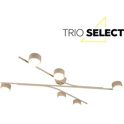 Stropní svítidlo 6x GX53 béžové TRIO SELECT CODA 669000643 Stropní svítidlo 6x GX53 béžové TRIO SELECT CODA 669000643