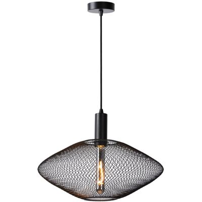 LUCIDE 21423/45/30 MESH Závěsné svítidlo E27 1x40W černá LUCIDE 21423/45/30 MESH Závěsné svítidlo E27 1x40W černá