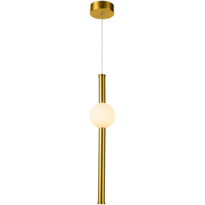 ITALUX PND-16357-C-1 Halling závěsné svítidlo LED D120mm 9,95W/777lm 3000K měděná, bílá ITALUX PND-16357-C-1 Halling závěsné svítidlo LED D120mm 9,95W/777lm 3000K měděná, bílá