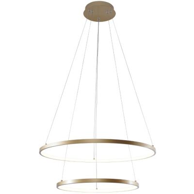 ZUMALINE LED závěsné svítidlo 2500 lm 3000+4000+6000K zlaté Zuma Line BRENO 18140GD-2 ZUMALINE LED závěsné svítidlo 2500 lm 3000+4000+6000K zlaté Zuma Line BRENO 18140GD-2