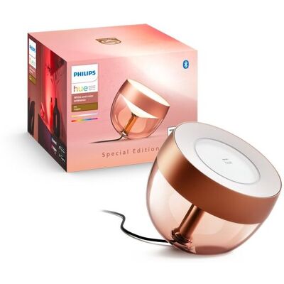 Philips Hue White and color ambiance 8719514411586 Iris (gen4) náladová stolní lampa LED 8,1W/570lm 2000-6500K+RGB medená bluetooth Philips Hue White and color ambiance 8719514411586 Iris (gen4) náladová stolní lampa LED 8,1W/570lm 2000-6500K+RGB medená bluetooth