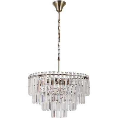 ITALUX PND-22320-9-ABR Buena závěsné svítidlo 9xE14 D480mm starožitná bronzová ITALUX PND-22320-9-ABR Buena závěsné svítidlo 9xE14 D480mm starožitná bronzová