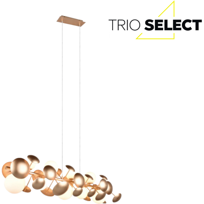 Visí laampa Trio BUBBLE - Luxusní design s sklem a kovem Visí laampa Trio BUBBLE - Luxusní design s sklem a kovem