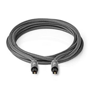Nedis Optický audio kabel,Toslink konektor, 3m, Nedis CATB25000GY20