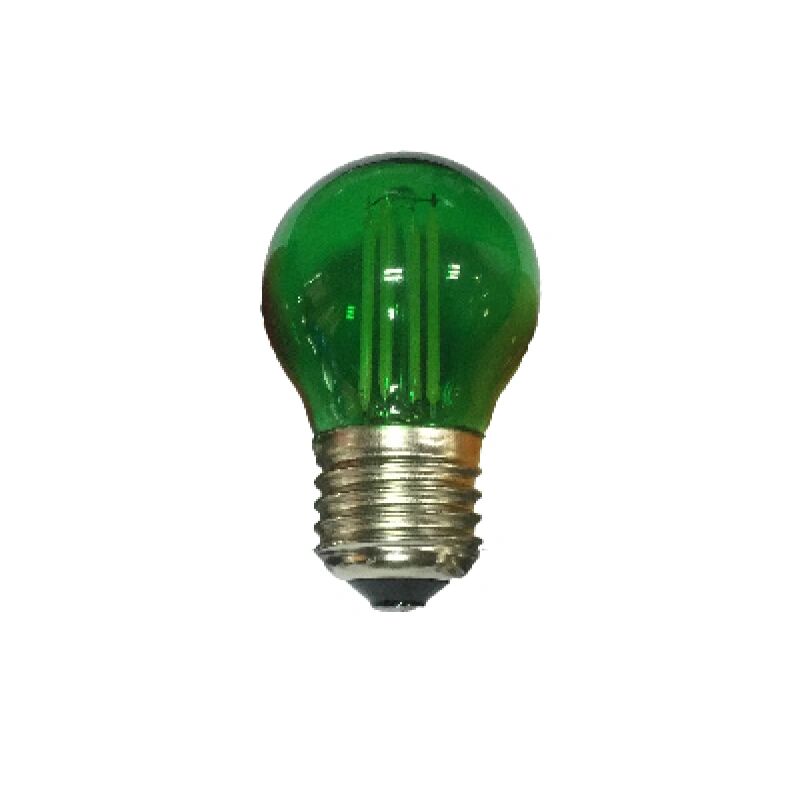 Diolamp LED Decor Filament barevná žárovka P45 4W/230V/E27/Green/390Lm/360°, zelená