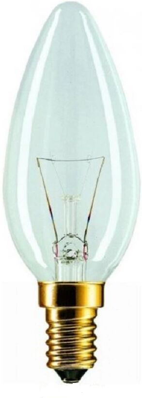 TES-LAMP Žárovka svíčková čirá C35 60W/E14/230V