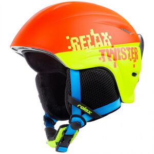 Relax Dětská lyžařská přilba Relax Twister Velikost helmy: 49-52 cm / Barva: červená/zelená