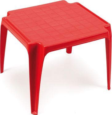 BIBL Brno sro Dětský plastový stolek Susi červená